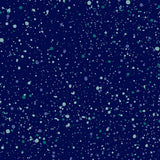 Wide Back Splatter QB531384.NAVY  **Half Yard**