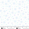 Snowflake 1462.W  **Half Yard**