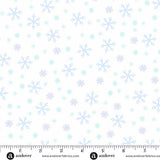 Snowflake 1462.W  **Half Yard**