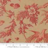 Le Jardin Rouge 36151.13  **Half Yard**