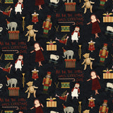 Naughty or Nice C16261.BLACK**Half Yard**