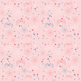 Fireworks Fields C17582.PINK  **Half Yard**
