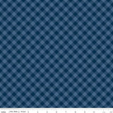 Denim & Daisy C18132.OXFORDBLUE  **Half Yard**