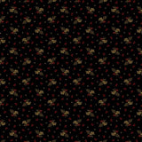 Strawberry Emery R170871.BLACK  **Half Yard**
