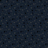 Stone Cottage R171587.NAVY  *Half Yard*