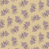 I Love Purple R330687.TAN  **Half Yard**