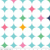 Wide Back  Effervescence WB13735.AQUA  ** Half Yard**