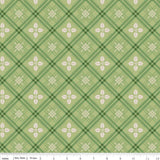 Wide Back  Home Town Holiday WB14927.LETTUCE  ** Half Yard**