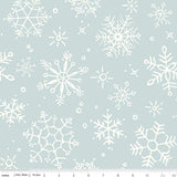 Wide Back  Magical Winterland WB14949.BLUE  ** Half Yard**