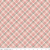 Wide Back Plaid WB9709.PINK  **Half Yard**