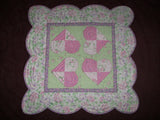 Frosted Heart Topper Quilt