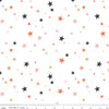 Wide Back Hey Pumpkin WB16040.WHITE  ** Half Yard**