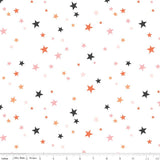 Wide Back Hey Pumpkin WB16040.WHITE  ** Half Yard**