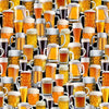 Novelty Amber Beer Mugs 12740B.30  **Half Yard**