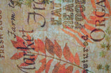13850.TAN Rustic Roosters Half Yard