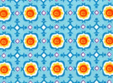 Yippee Daisies 21021.LTBLU