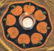 Pumpkin Candle Mat