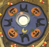 Halloween Candle Mat