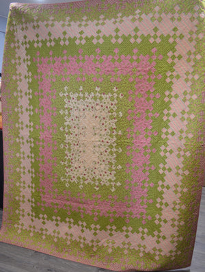Blooming Nine Patch Quilt