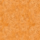 Halloween Whimsy 11823.ORANGE *Half Yard*