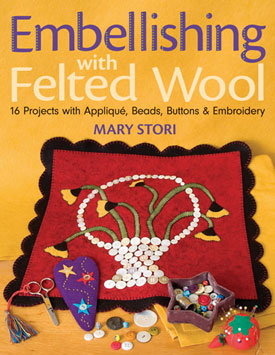Embellishing with Felted Wool