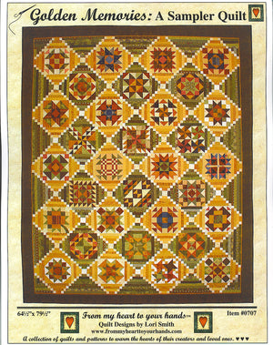 Golden Memories:  A Sampler Quilt