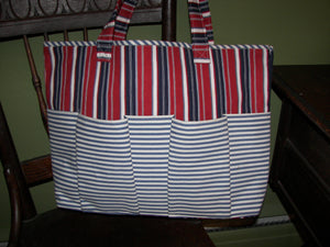 Off to a Picnic Tote Finished