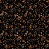 Cheddar & Coal R1764.BLACK  Half Yard