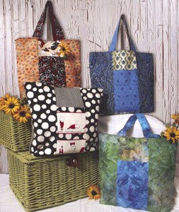 Six Pack Stack Reversible FQ Tote