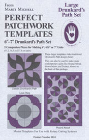 Drunkards Path Template 6&quot;-7&quot;