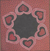 Hearts Within Hearts Table Mat