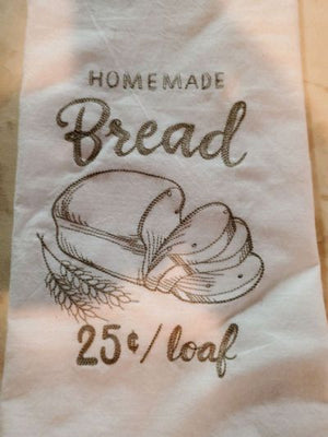 Homemade Bread Tea Towel